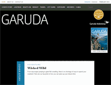 Tablet Screenshot of garudamagazine.com